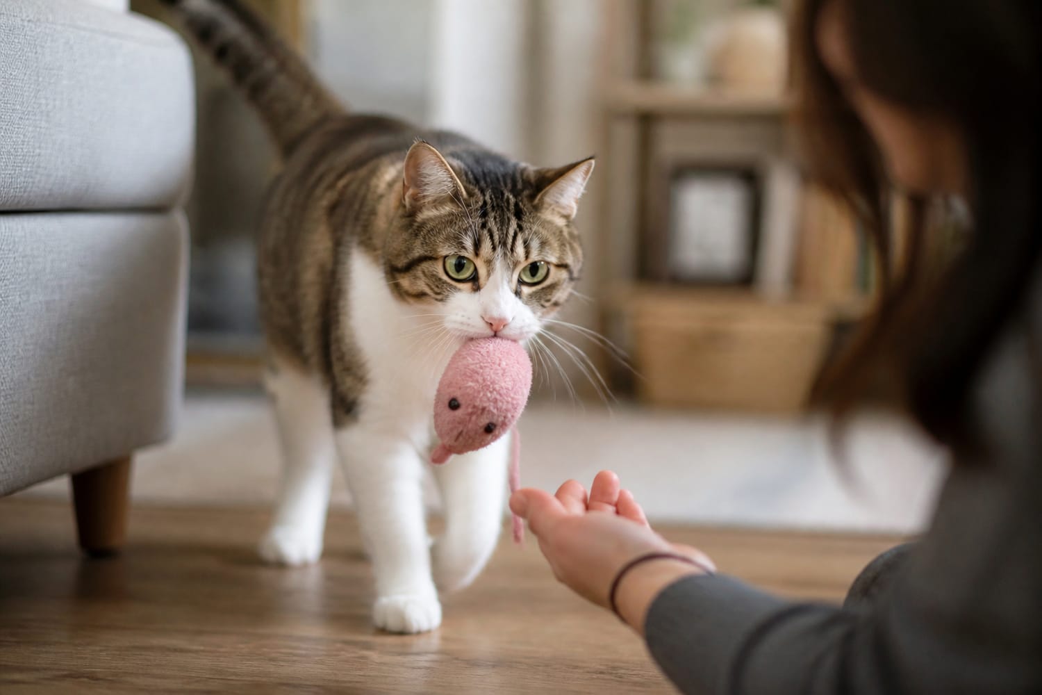 Why Cats Bring You Their Toys: What This Feline Habit Might Mean