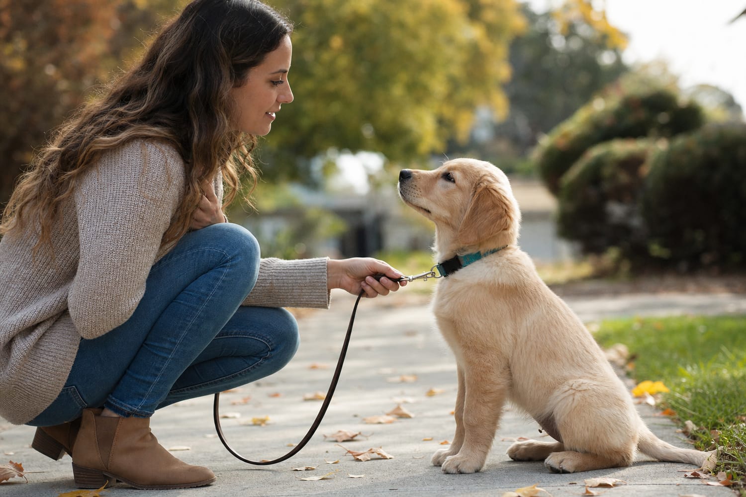 The Check-In Cue: Teach Your Pet to Look at You Before They React