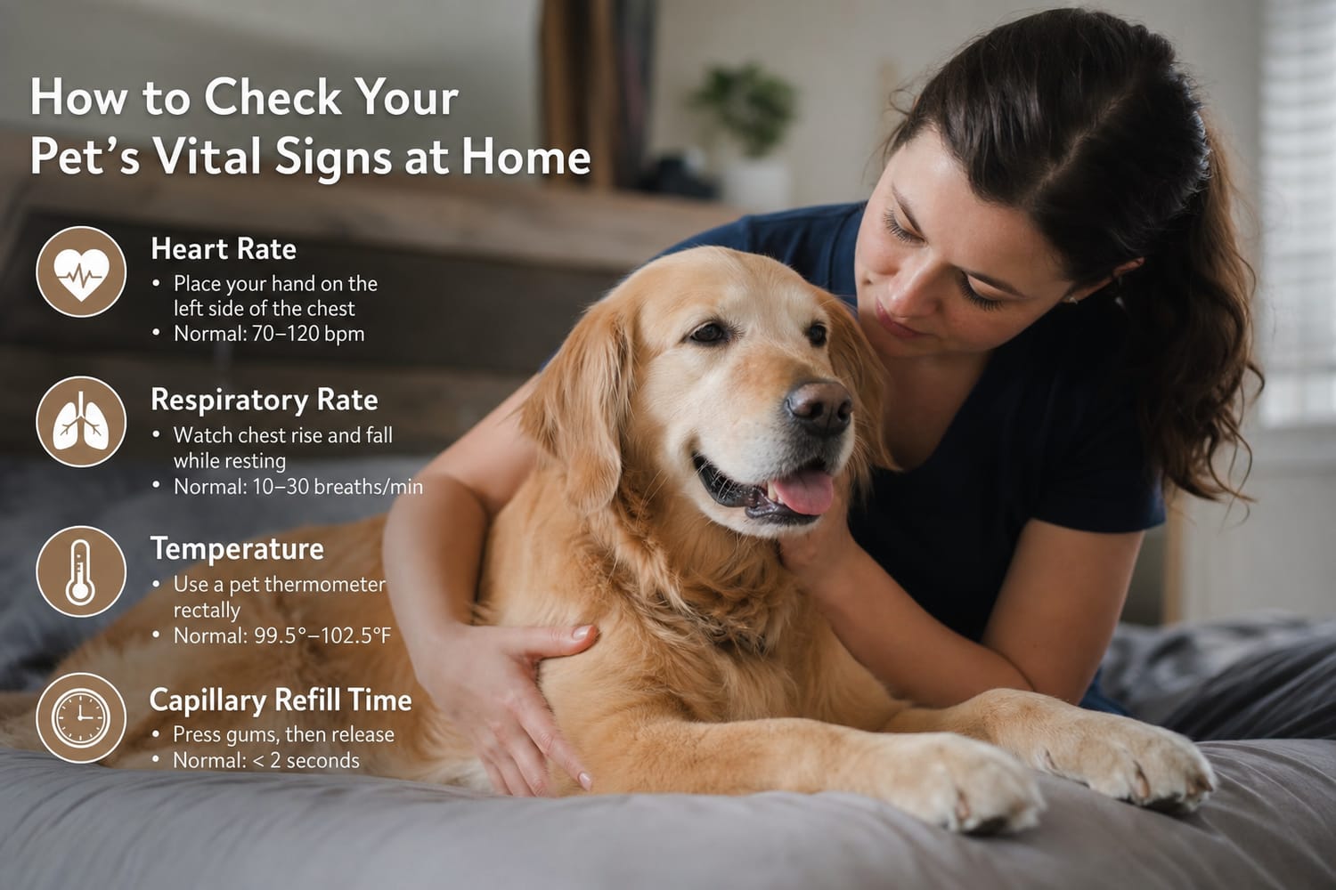 How to Check Your Pet’s Vital Signs at Home
