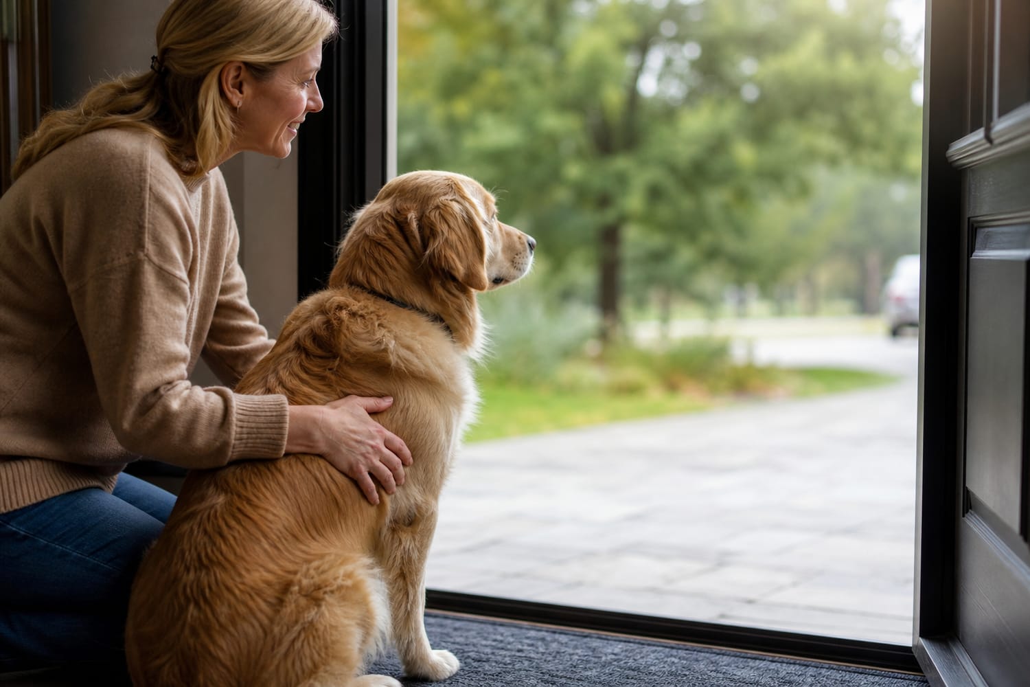 How to Stop Door Dashing: Teach Your Dog to Wait at Doors, Gates, and Cars