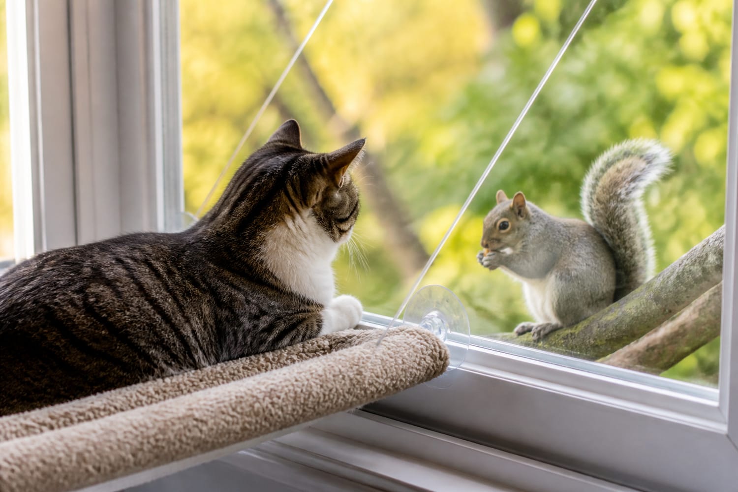 The Pet-Friendly Window Seat: Make “Squirrel TV” Safer and More Fun