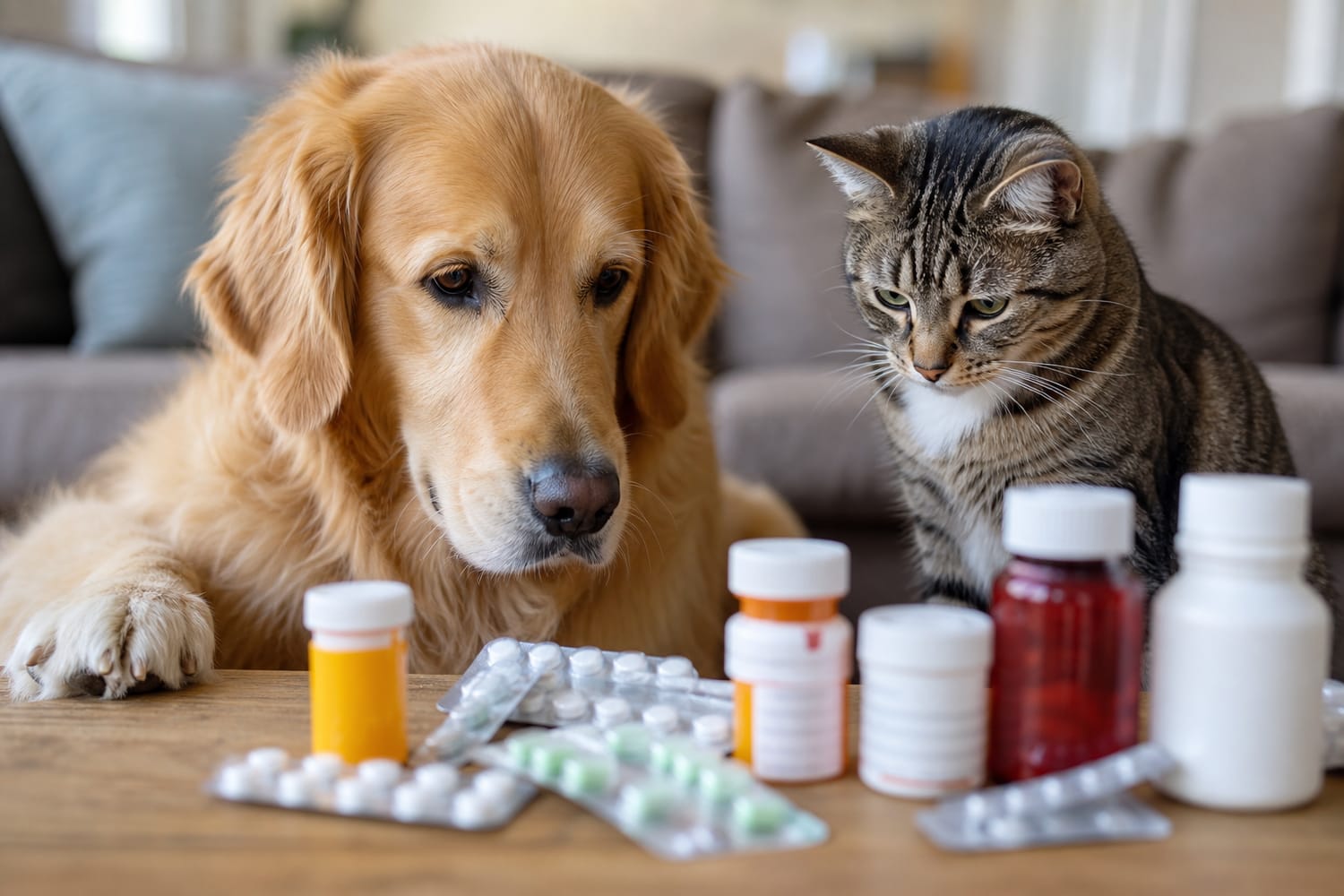 Pet Medication Safety: Human Medicines That Can Poison Dogs and Cats