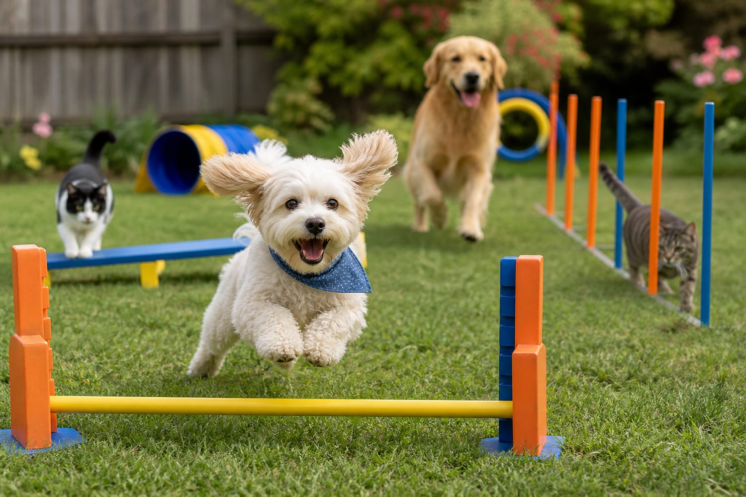Host a Pet Olympics at Home: 8 Games Dogs and Cats Can Enjoy
