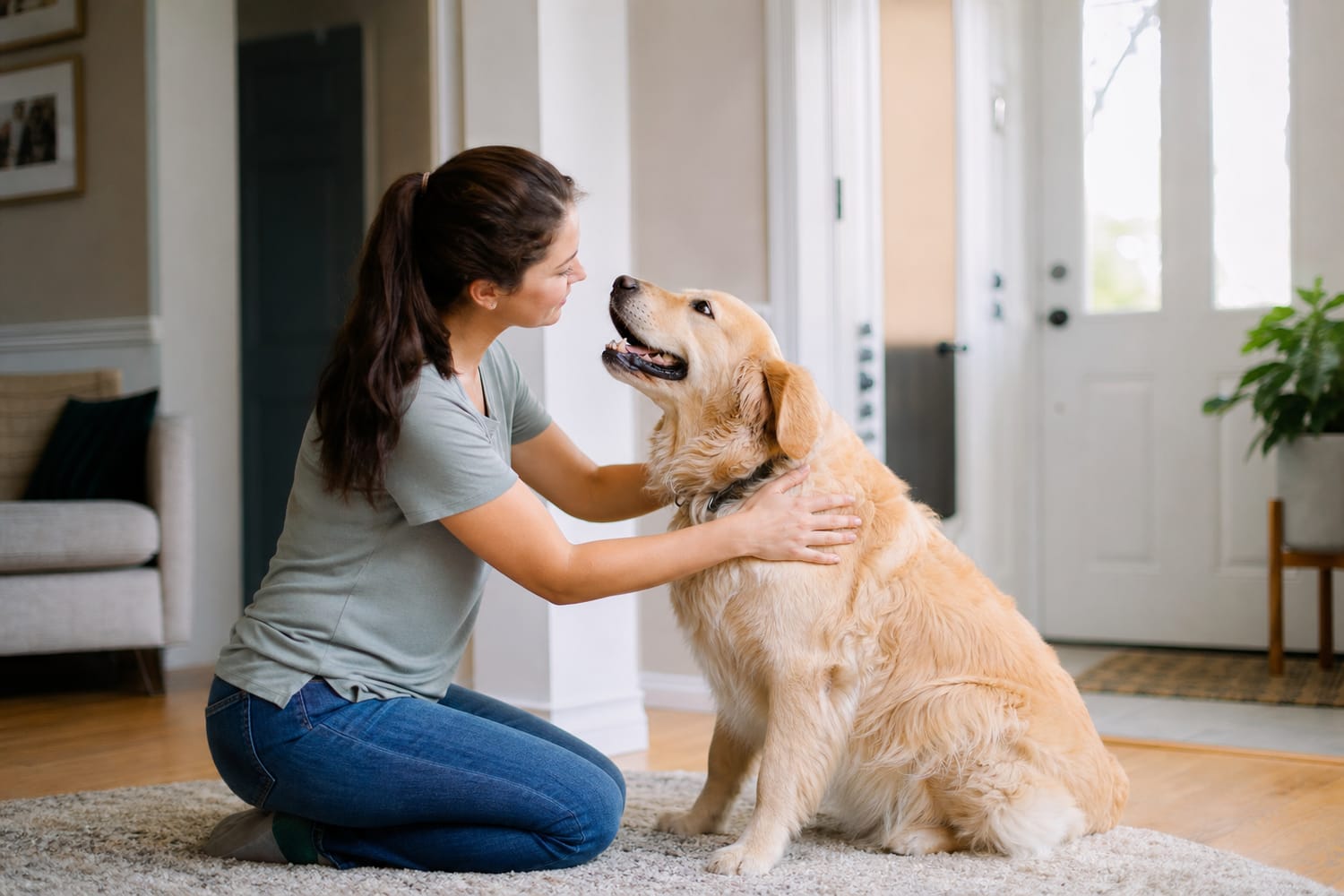 How to Calm an Overexcited Dog Before Guests Arrive