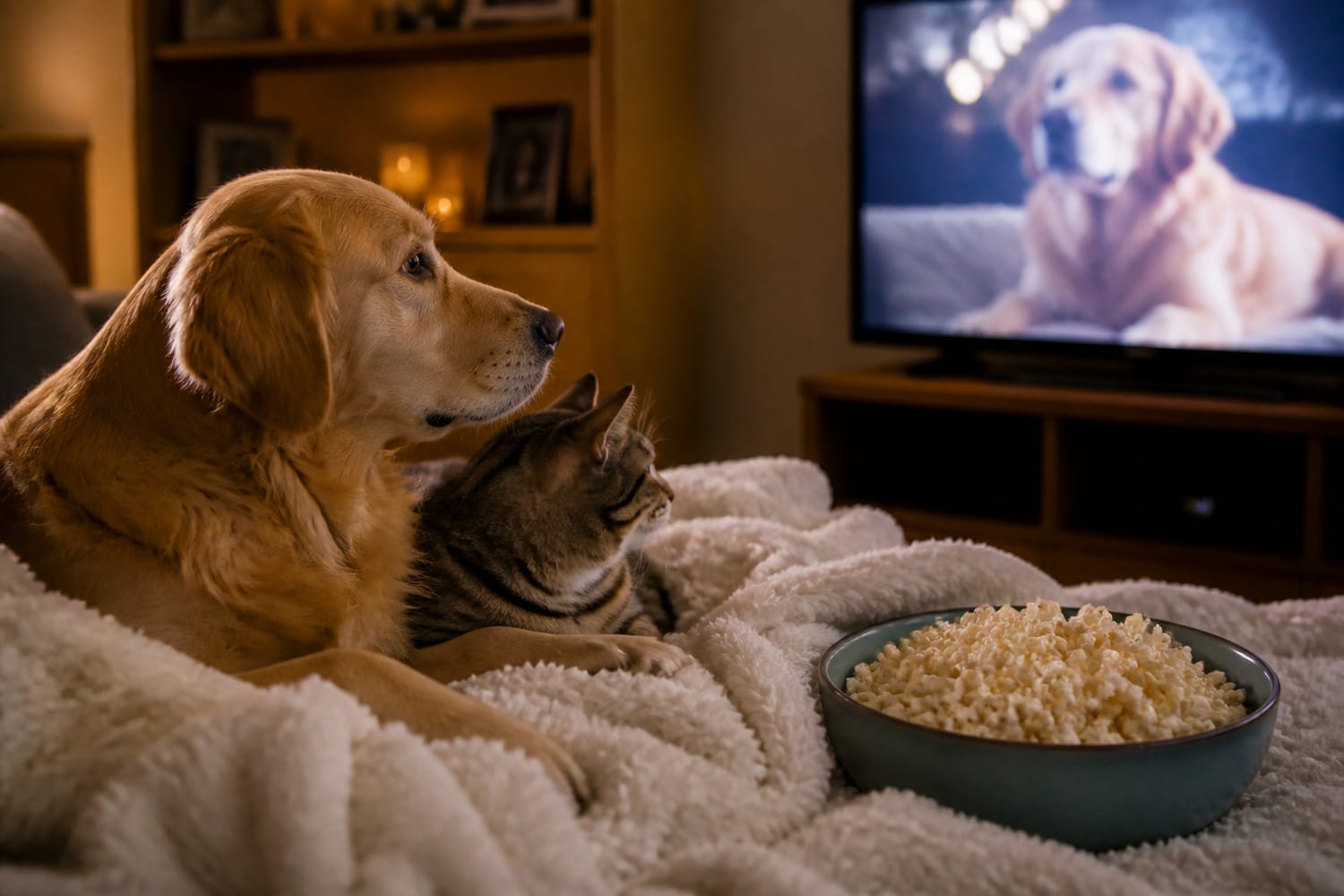 The Perfect Pet Movie Night: Cozy Ideas, Safe Snacks, and Screen-Time Fun