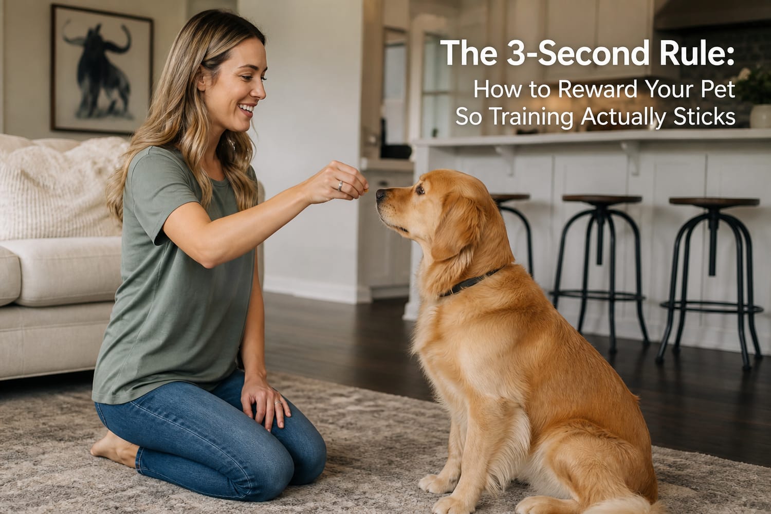 The 3-Second Rule: How to Reward Your Pet So Training Actually Sticks