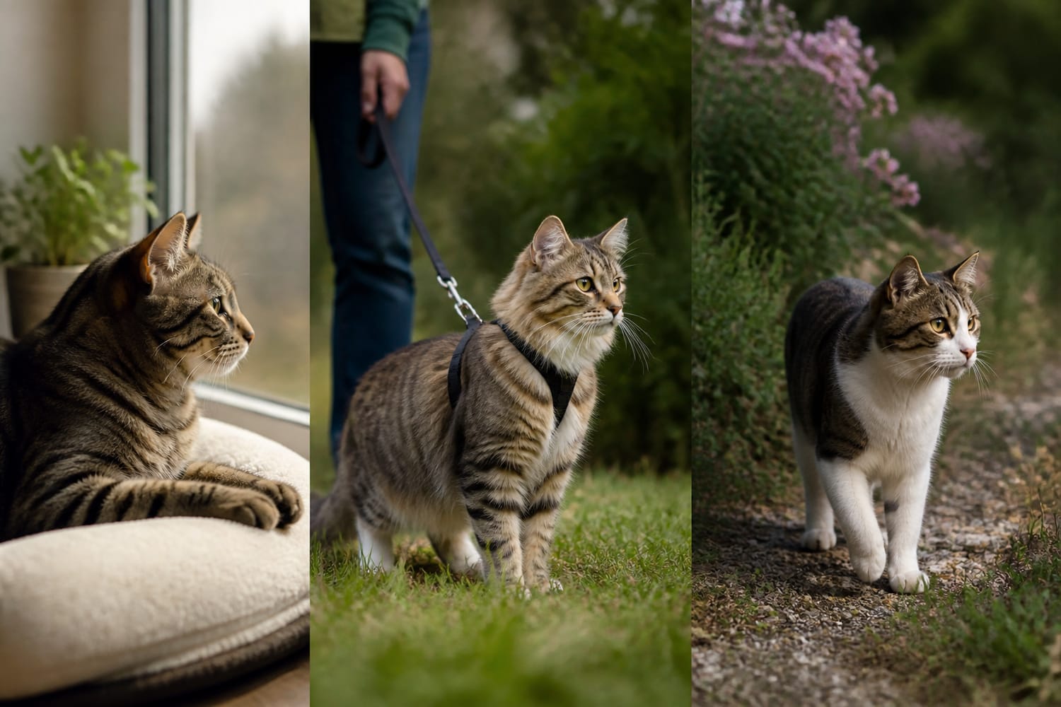 Should Your Cat Go Outside? Choosing Between Indoor Life, Supervised Adventures, and Free Roaming