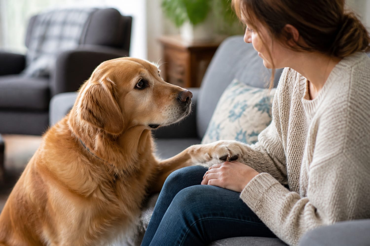 Why Your Dog Paws at You—and How to Respond Without Reinforcing Demand Behavior